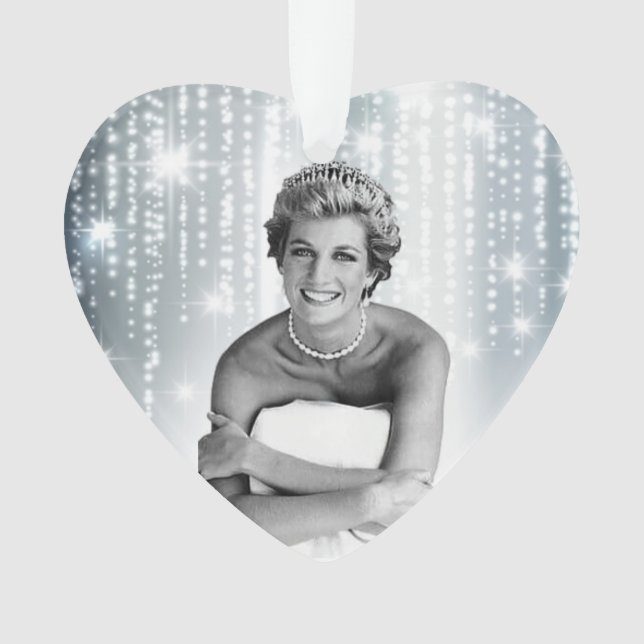 Diana, Princess of Wales 1990 stylised Ornament (Front)