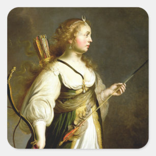 Diana Square Sticker