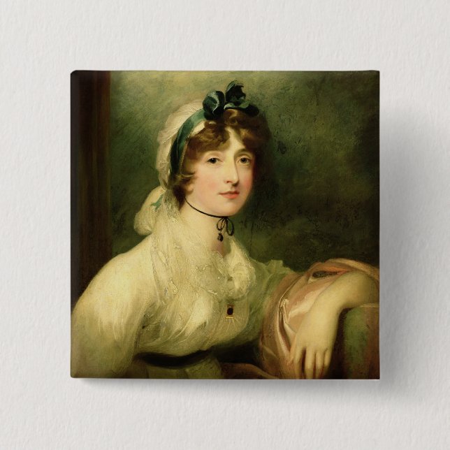 Diana Sturt, later Lady Milner, 1800-05 15 Cm Square Badge (Front)