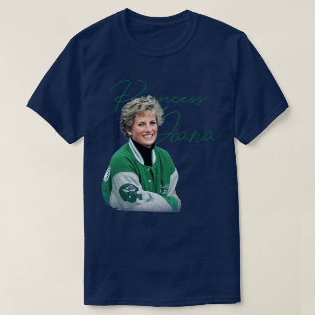 Diana The Philadelphia Eagles Jacket T-Shirt (Design Front)