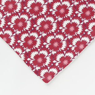Dianthus Barbatus II Fleece Blanket