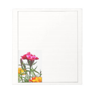 Dianthus Flower Notepad