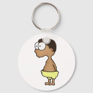 Diaper Boy Key Ring