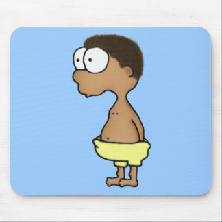 Diaper Boy Mouse Pad
