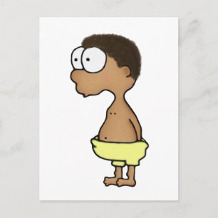 Diaper Boy Postcard