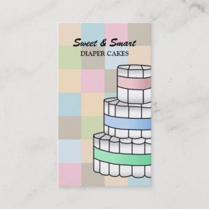 Diaper Cake Business Cards