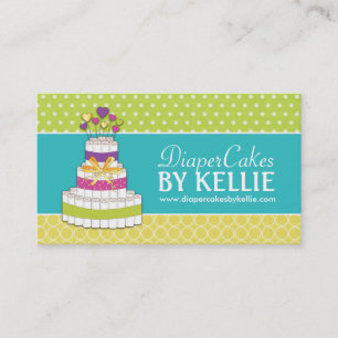 Diaper Cake Business Cards