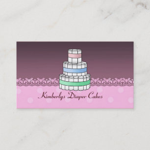Diaper Cakes Business Cards