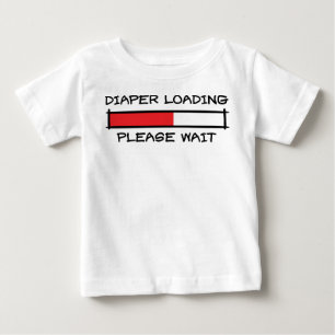 Diaper Loading Baby T-Shirt