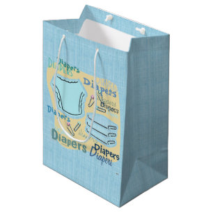 Diaper Medium Gift Bag