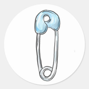 Diaper PIn stickers