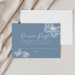 Diaper Raffle Baby Shower Card