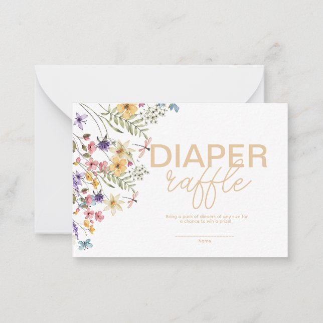Diaper Raffle Card (Front)