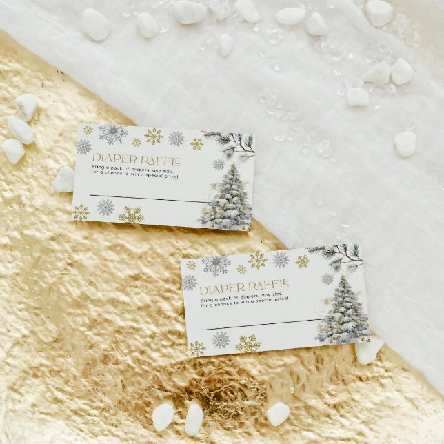 Diaper Raffle Card Winter Wonderland (Creator Uploaded)