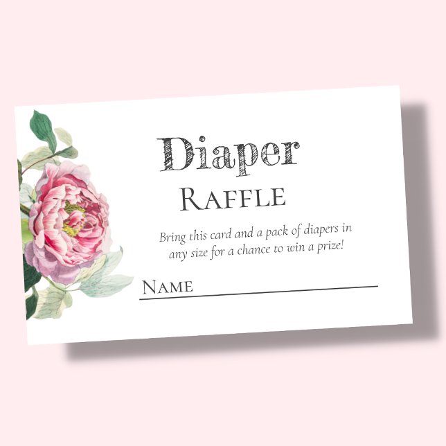 Diaper Raffle | Enclosure Card (Creator Uploaded)