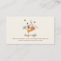 Diaper Raffle Sweet As Can Bee Honey Baby Shower 