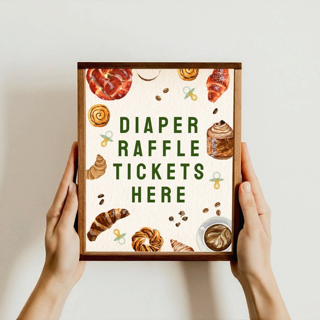 Diaper Raffle Tickets Poster (Creator Uploaded)