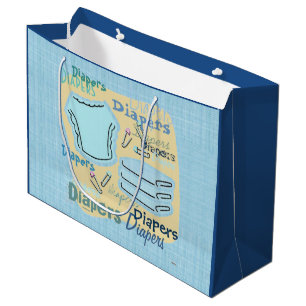Diapers Large Gift Bag