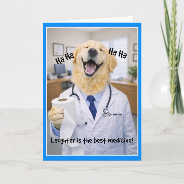 Diarrhea Get Well Card  TPA-1 (Front)