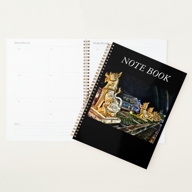 Diary Thai architecture beautiful book  Planner (Display)