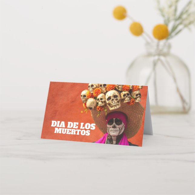 Dias de los muertos loyalty card (Front)