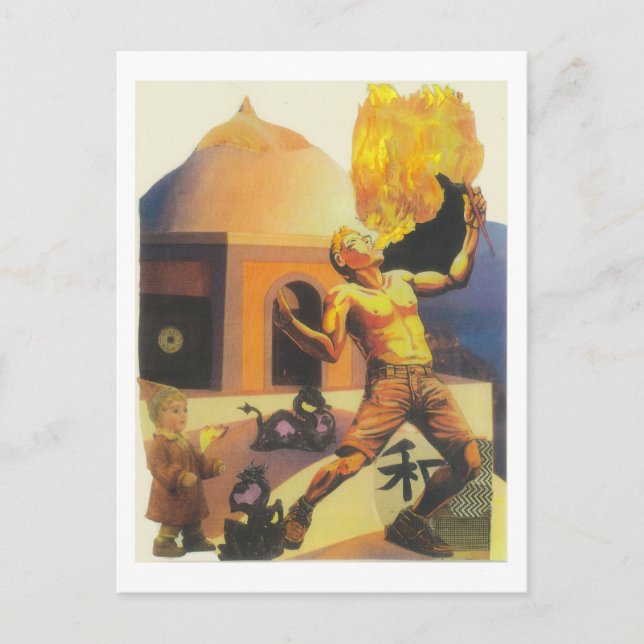 Dibble_Artworks_084_Firebreather Postcard (Front)