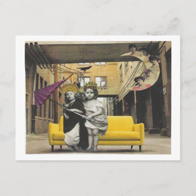 Dibble_Artworks_107_April_And_June Postcard (Front)