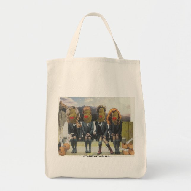 Dibble_Artworks_130_Misses_Potatoheads, www.dib... Tote Bag (Front)