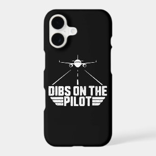 Dibs On Pilot Aviation Aircraft Plane Girlfriend