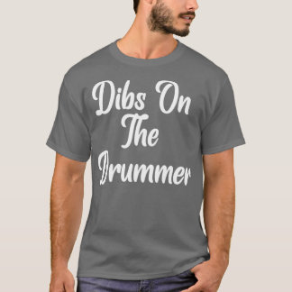 Dibs On The Drummer Triblend  T-Shirt