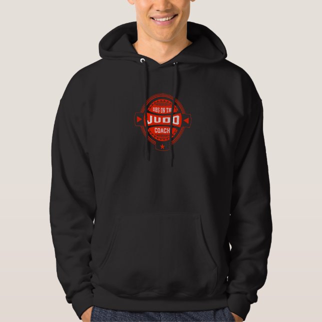 Dibs on the Judo Coach Sayings Sensei Quotes   Hoodie (Front)