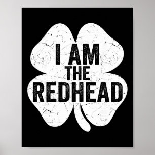 Dibs On The Redhead Funny I Am The Redhead Women M Poster