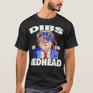 Dibs On The Redhead Shirt Funny St Patricks Day Pr