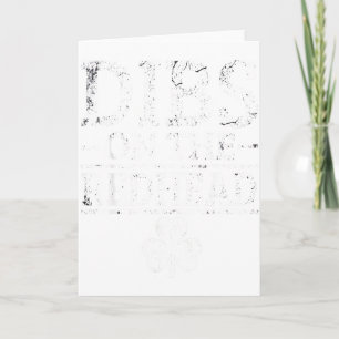 Dibs On The Redhead St Patricks Day Men Women Sham Card