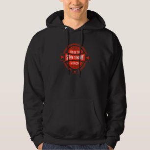 Dibs on the Sepak Takraw Coach Sayings Kickball Qu Hoodie