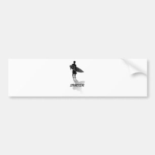 dibujo-surf_5 bumper sticker