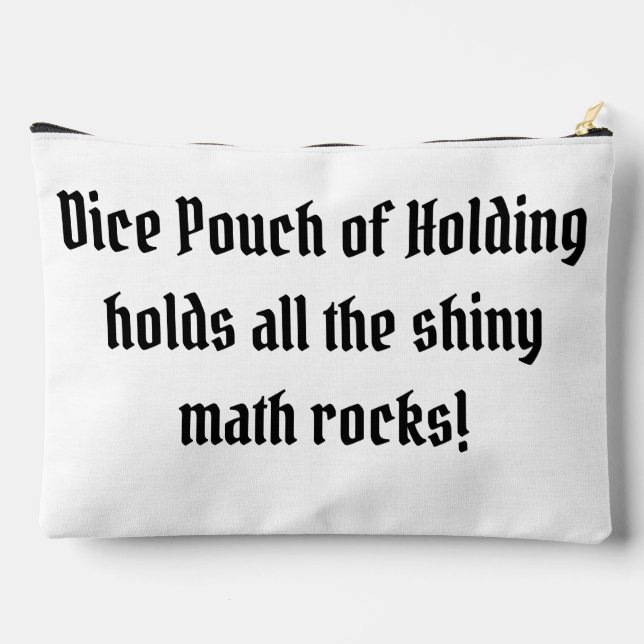 Dice Accessory Pouch (Back)