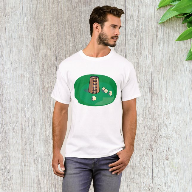 Dice And Cup Mens T-Shirt (Creator Uploaded)