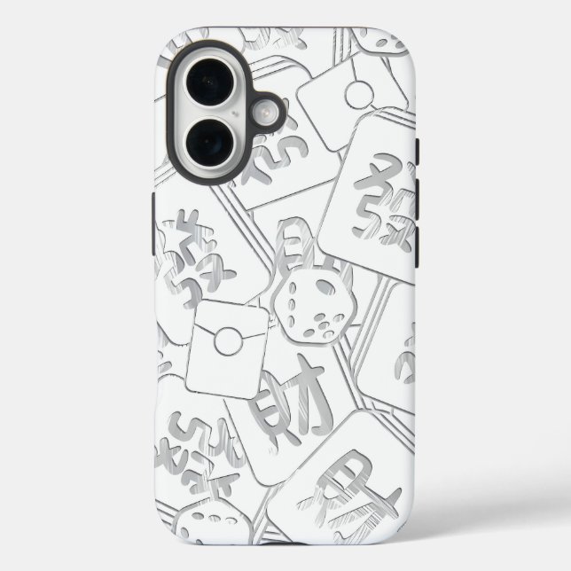 Dice and Fu Character Case-Mate iPhone Case (Back)