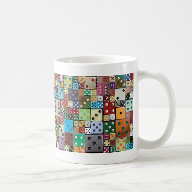 Dice Coffee Mug (Right)