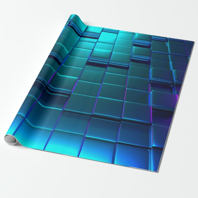 Dice d background wallpaper wrapping paper (Unrolled)