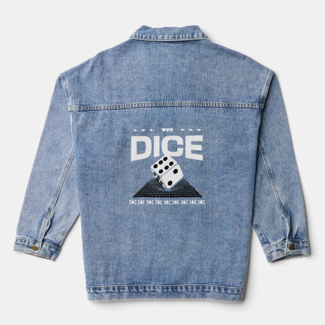 Dice Denim Jacket (Back)