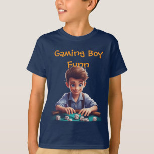 Dice Game Boy – Casino Style Graphic ,T-Shirt T-Shirt