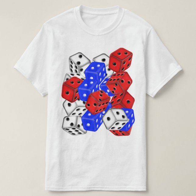 Dice Game Playa T-Shirt (Design Front)