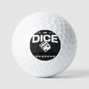 Dice Golf Balls