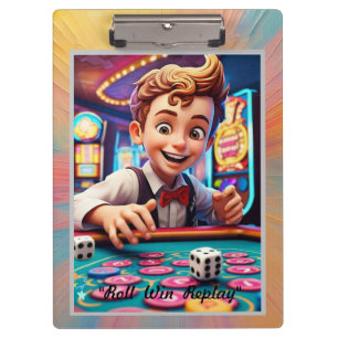 "Dice in 3D" Clipboard