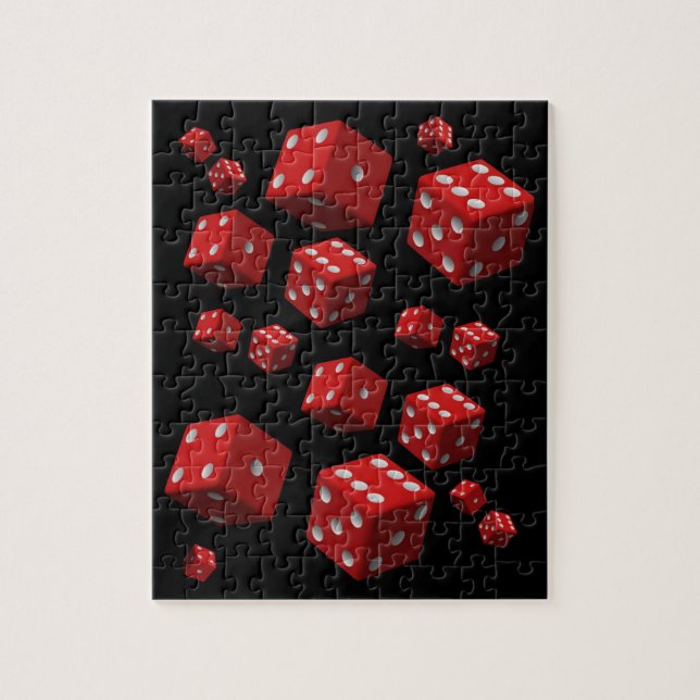 Dice Jigsaw Puzzle (Vertical)