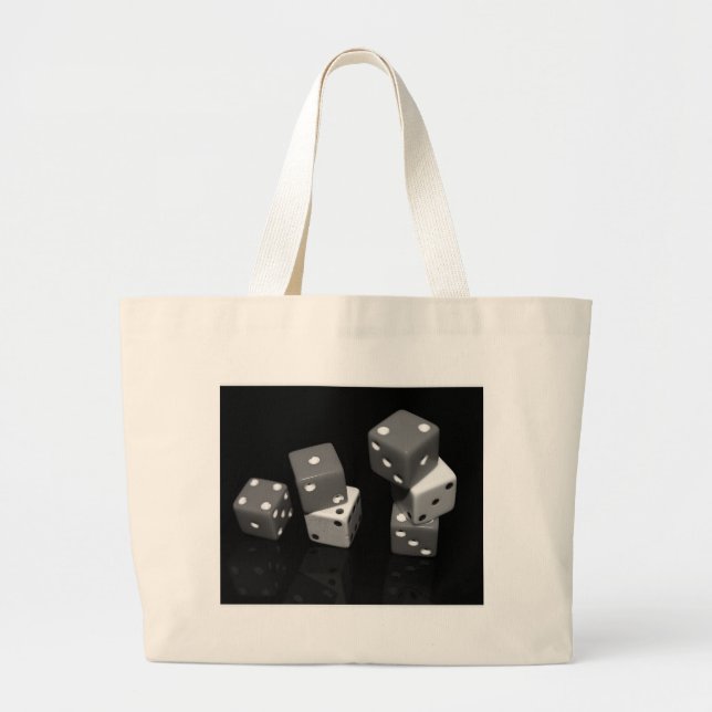 Dice Large Tote Bag (Front)