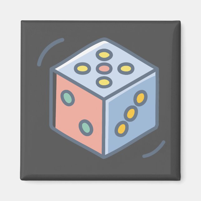 Dice Magnet (Front)