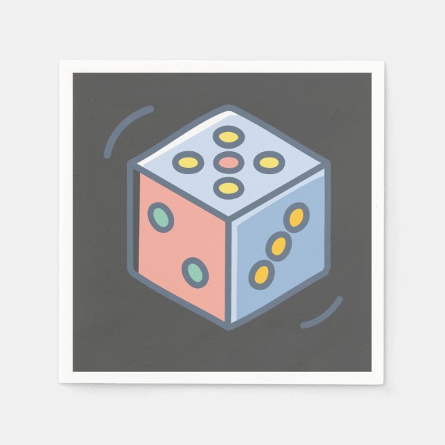 Dice Napkin (Front)
